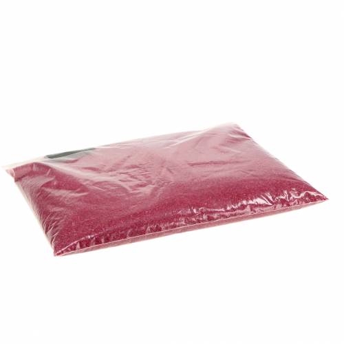 Floristik24 Colore sabbia 0,5mm fucsia 2kg