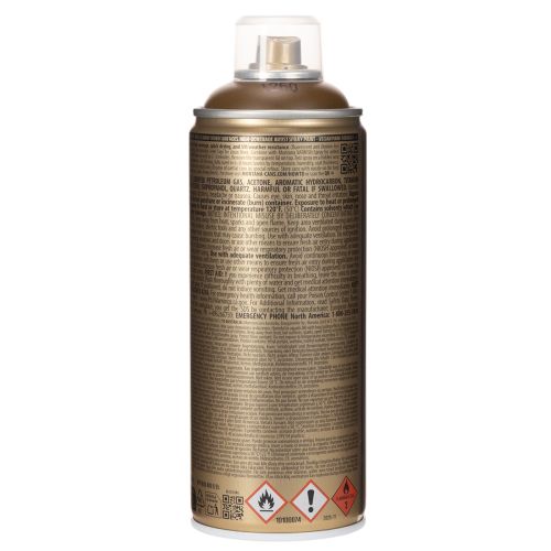 Vernice spray per decorazioni e lavori creativi Montana Gold Brown 400 ml | Floristik24.it