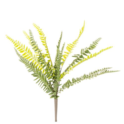 Ramo di felce artificiale, pianta verde artificiale per decorazione, 45 cm
