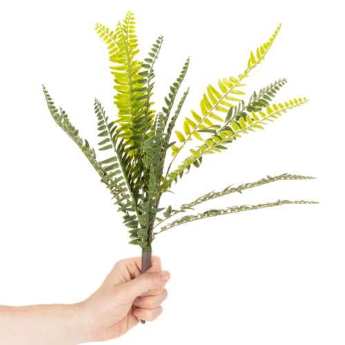 Ramo di felce artificiale, pianta verde artificiale per decorazione, 45 cm | Floristik24.it