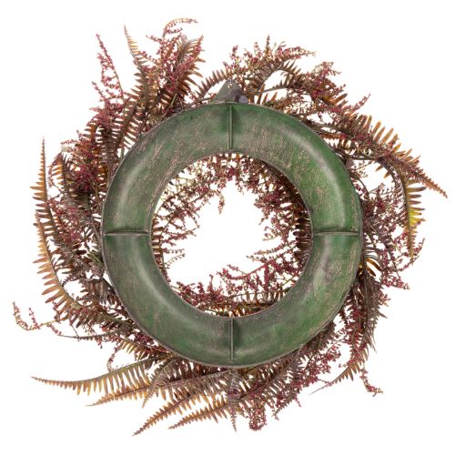 Ghirlanda artificiale con rami di felce, decorazione autunnale, 35 cm | Floristik24.it