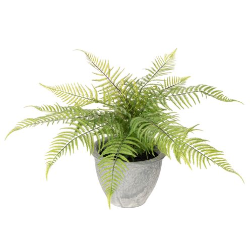 Felce artificiale in vaso per soggiorno e ufficio, 35 cm