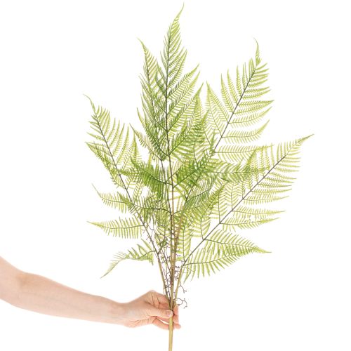 Ramo di felce artificiale, pianta verde decorativa per composizioni floreali, 80 cm | Floristik24.it