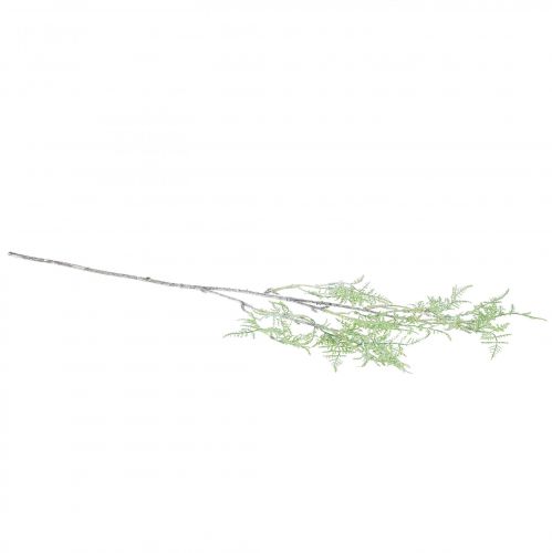 Prodotto Ramo di felce artificiale decorazione di felce glitter decorazione invernale 70 cm