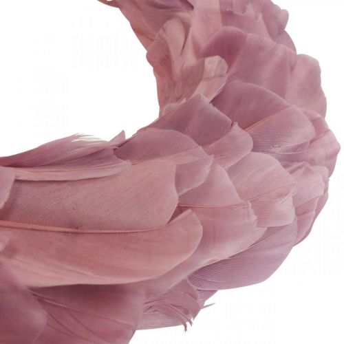 Ghirlanda primaverile Ghirlanda rosa antico per appendere corona porta Ø20cm 3 pezzi