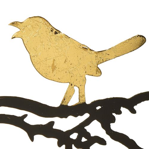 Prodotto Uccello decorativo per finestra, decorazione autunnale da appendere, metallo Ø22,5 cm