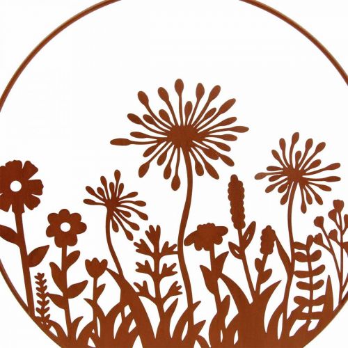 Prodotto Decorazione per finestra decorazione da appendere a molla decorazione fiori in metallo Ø30cm 2 pz