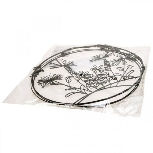 Floristik24 Decorazione per finestra primavera, decorazione sospesa fiori in metallo Ø20,5 cm 2 pezzi