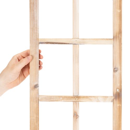 Cornice per finestra in legno come decorazione da parete, 100 cm | Floristik24.it