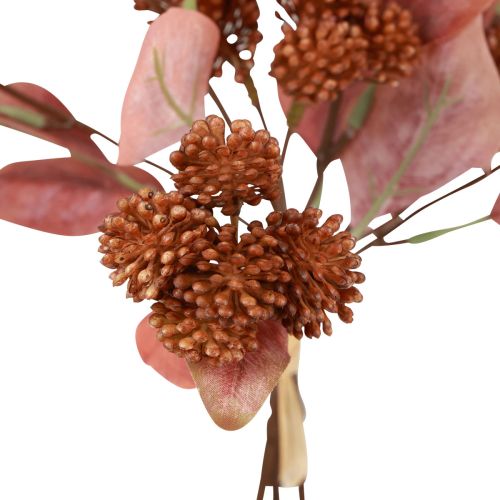 Prodotto Fiori artificiali di gallina grassa rossa Sedum Stonecrop 41 cm 3 pezzi