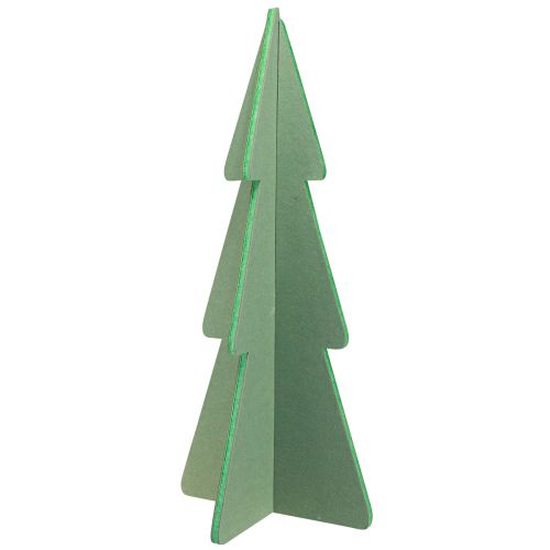 Prodotto Decorazione per albero di Natale in feltro verde abete H80cm