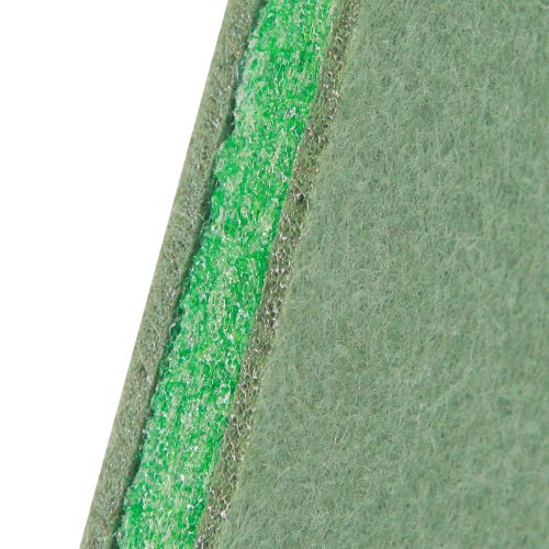 Prodotto Decorazione per albero di Natale in feltro verde abete H80cm