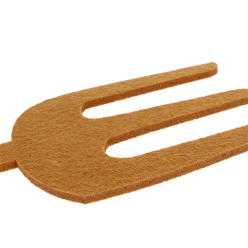 Prodotto Attrezzi da giardino in feltro marrone 4 pz