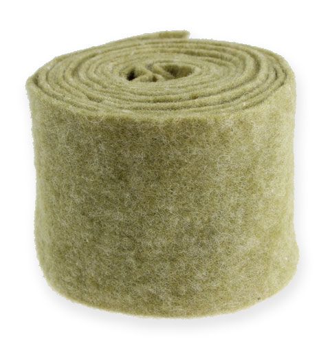 Prodotto Nastro in feltro 15 cm x 5 m verde muschio