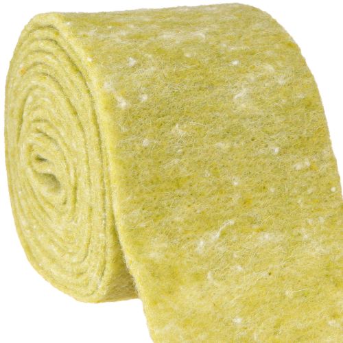 Nastro in feltro 15 cm x 5 m verde muschio