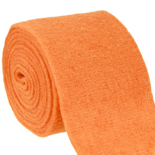Nastro in feltro 15 cm x 5 m arancione