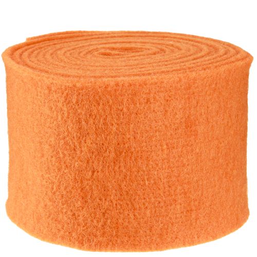 Prodotto Nastro in feltro 15 cm x 5 m arancione