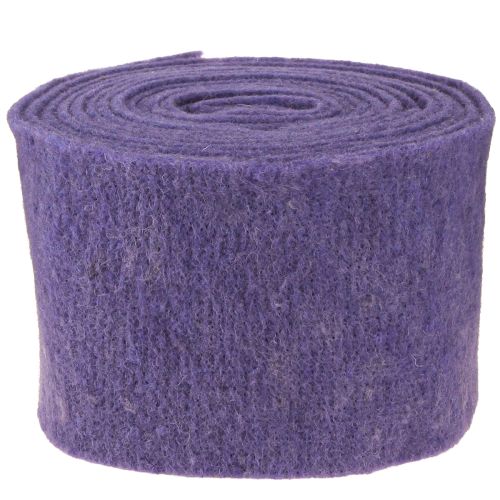 Prodotto Nastro in feltro 15 cm x 5 m viola
