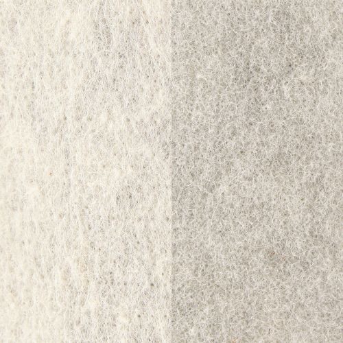 Prodotto Nastro in feltro 15cm x 5m bicolore grigio, bianco