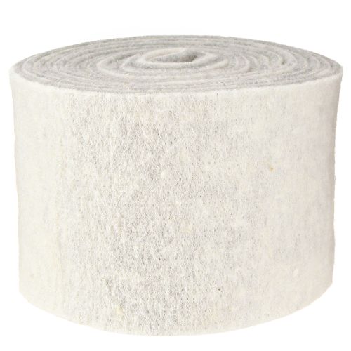 Prodotto Nastro in feltro 15cm x 5m bicolore grigio, bianco