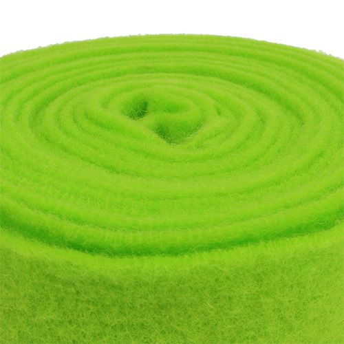 Prodotto Nastro in feltro 15 cm x 5 m verde