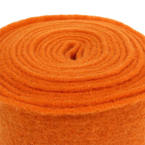 Prodotto Nastro in feltro 15 cm x 5 m arancione