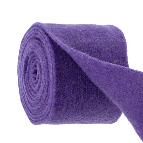 Floristik24 Nastro in feltro 15cm x 5m viola