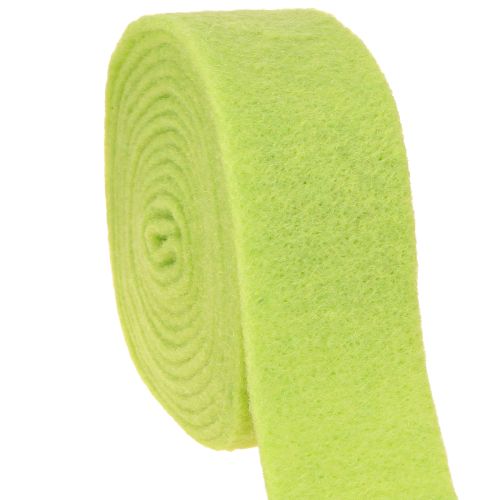 Nastro in feltro 7,5 cm x 5 m verde