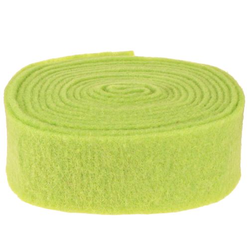 Prodotto Nastro in feltro 7,5 cm x 5 m verde