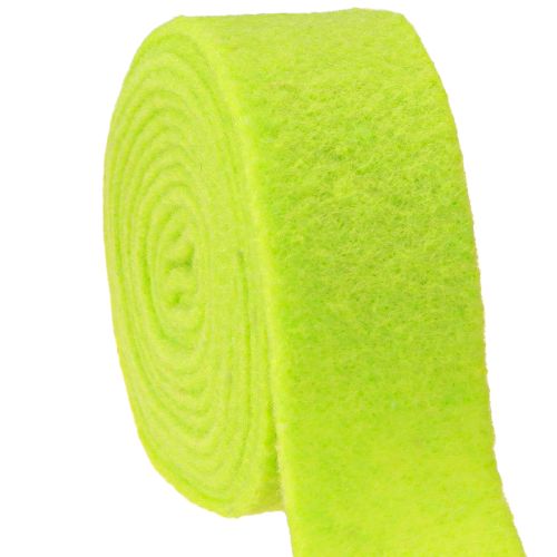 Nastro in feltro verde 7,5 cm 5 m