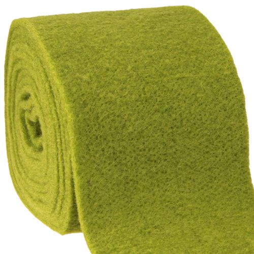 Nastro in feltro verde muschio 15cm 5m