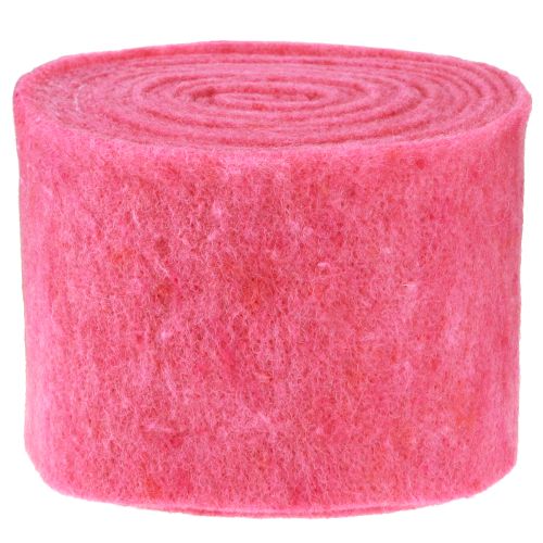 Prodotto Nastro in feltro rosa 15 cm 5 m