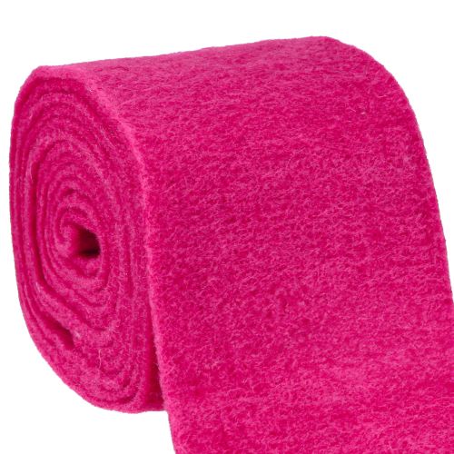 Nastro in feltro nastro in lana rosa nastro in feltro di lana tessuto decorativo 15 cm 5 m