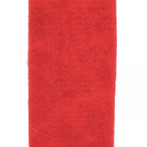 Prodotto Nastro in feltro rosso 7,5cm 5m