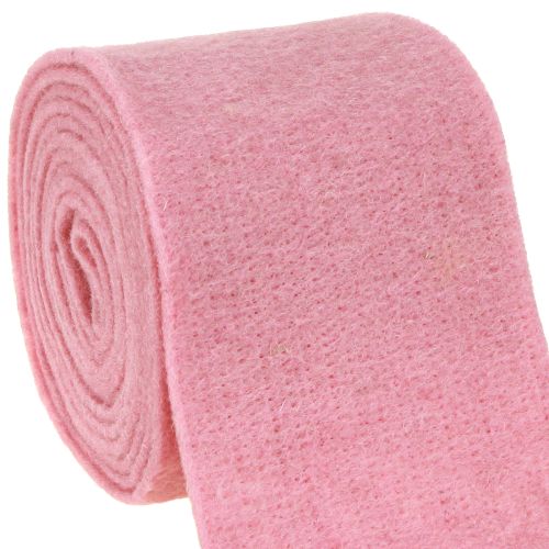 Nastro in feltro, nastro adesivo rosa antico 15 cm 5 m