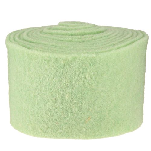 Prodotto Nastro in feltro per vasi verde chiaro 15 cm 5 m