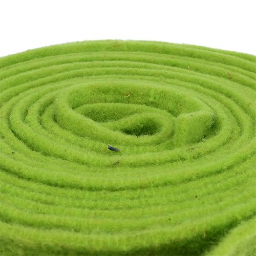 Prodotto Nastro in feltro 15cm x 5m verde