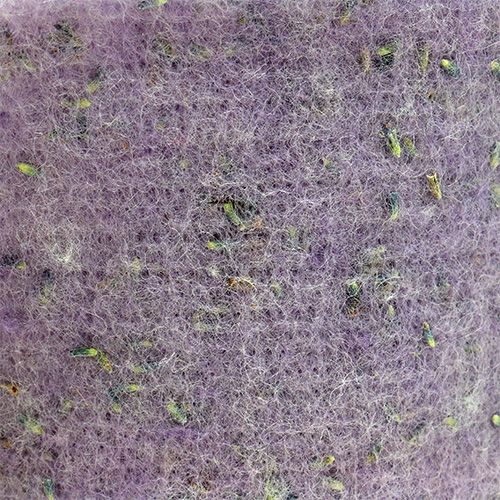 Prodotto Nastro in feltro Emotion con fiori di lavanda 15cm x 5m viola