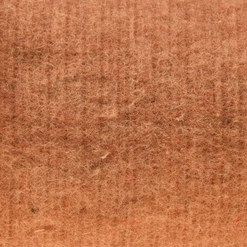 Nastro in feltro feltro arancione feltro di lana feltro di lana nastro decorativo feltro 15cm×5m