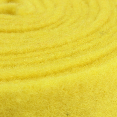 Prodotto Nastro in feltro nastro decorativo giallo feltro 7,5 cm 5 m