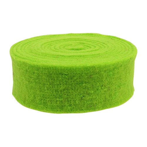 Prodotto Nastro in feltro verde 7,5 cm 5 m