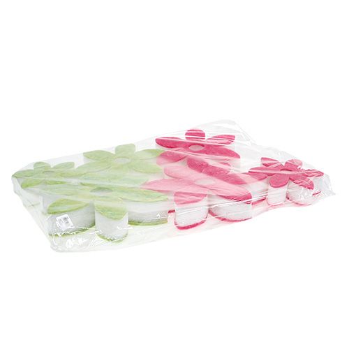 Floristik24 Miscela di fiori in feltro per appendere Ø15-24cm 6 pezzi