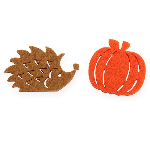 Floristik24 Decorazioni sparse in feltro 3 cm 72 pz