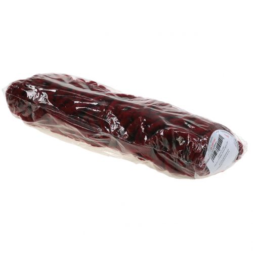 Prodotto Cordoncino in feltro soffice Mirabell 25m rosso scuro