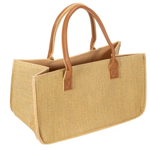 Borsa in feltro effetto rafia 50 cm x 25 cm x 25 cm acquistare | Floristik24.it