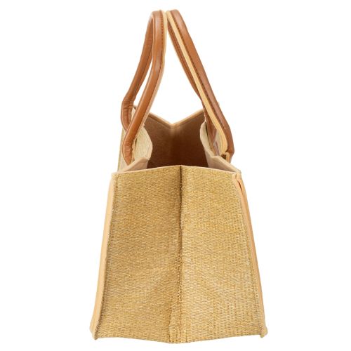 Borsa in feltro effetto rafia 50 cm x 25 cm x 25 cm | Floristik24.it