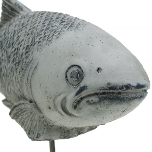 Prodotto Figurina da giardino pesce su supporto H20cm