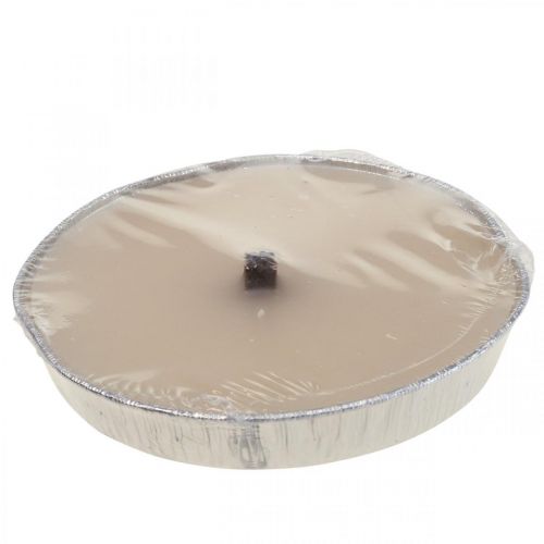 Floristik24 Candela da esterno Flame bowl in alluminio ciotola crema Ø17cm