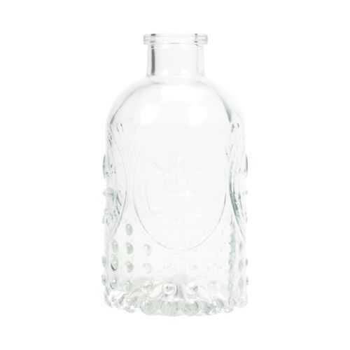 Floristik24 Bottiglie decorative mini vasi portacandele in vetro H12,5 cm 6 pz