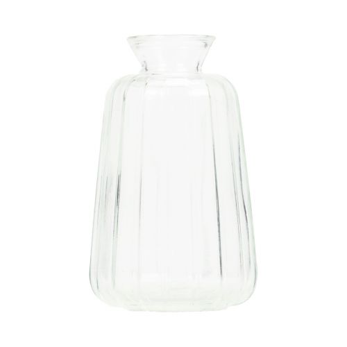 Bottiglie decorative candeliere mini vasi in vetro H11cm 6 pz
